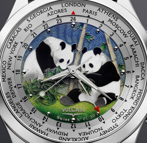 Vulcain Aviator GMT « The Pandas » : une édition limitée et un symbole de paix…