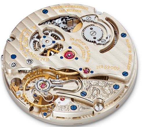Richard Lange « Pour le Mérite » : entièrement dédiée à la mesure précise du temps… Richard Lange « Pour le Mérite » : entièrement dédiée à la mesure précise du temps…