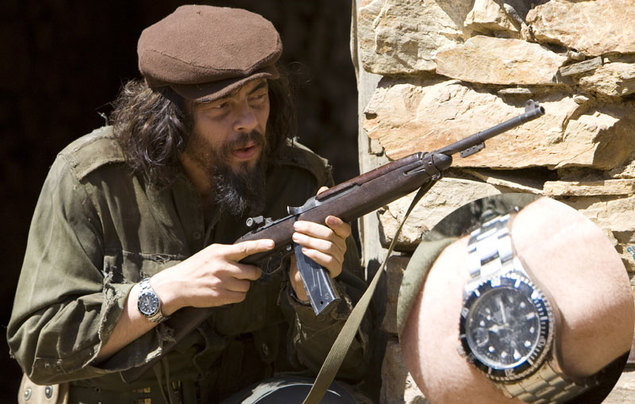 Che Guevara Rolex GMT Master II and Benicio del Toro in Che Movie