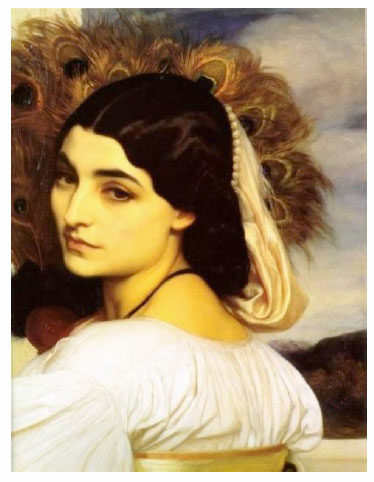 Pavonia, l’un de ses chefs-d’œuvre huile sur toile, 1858-9 - 53 x 41,5 cm Pavonia, l’un de ses chefs-d’œuvre huile sur toile, 1858-9 - 53 x 41,5 cm