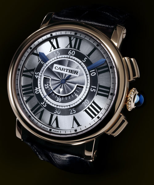 Rotonde de Cartier chronographe central : quand Cartier revisite la fonction chronographe