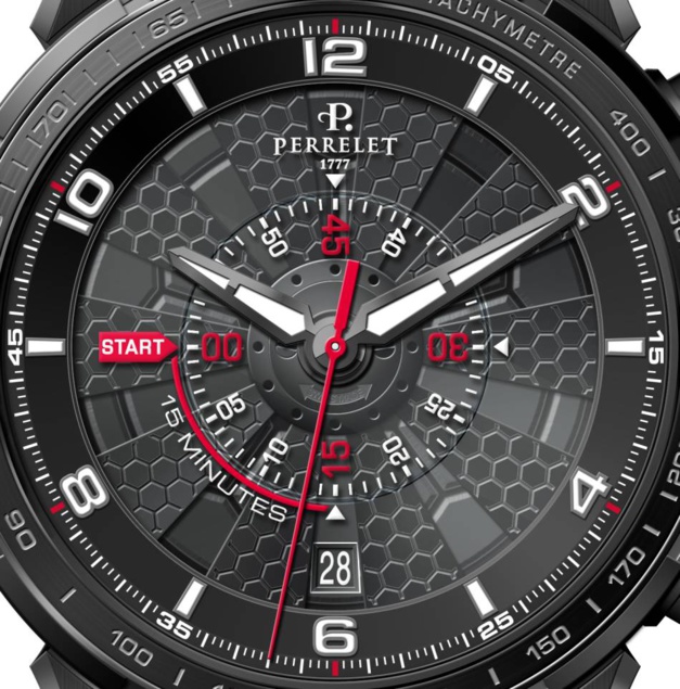 Perrelet Turbine Chrono : foot toujours !