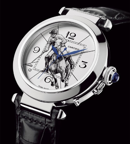 Pasha 25th Cartier Polo St. Moritz, copyright Cartier 2009 Pasha 25th Cartier Polo St. Moritz, copyright Cartier 2009