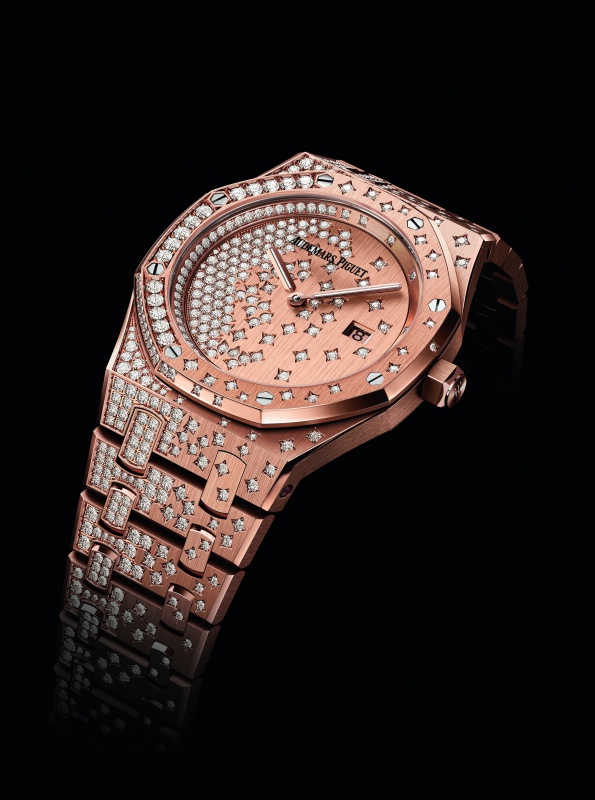 Audemars Piguet Royal Oak : quartz et diamants