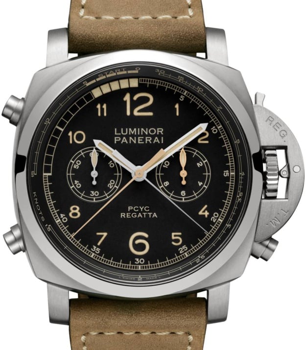 Luminor 1950 PCYC Regatta 3 days chrono flyback automatic titane 47 mm Luminor 1950 PCYC Regatta 3 days chrono flyback automatic titane 47 mm