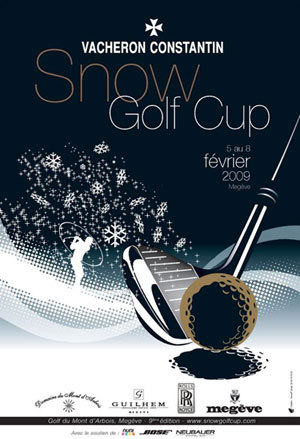 Vacheron Constantin : partenaire de la Snow Golf Cup de Megève Vacheron Constantin : partenaire de la Snow Golf Cup de Megève