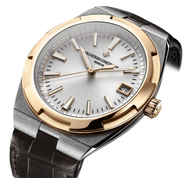 Vacheron Constantin : une Overseas en or rose et acier de 41 mm Vacheron Constantin : une Overseas en or rose et acier de 41 mm