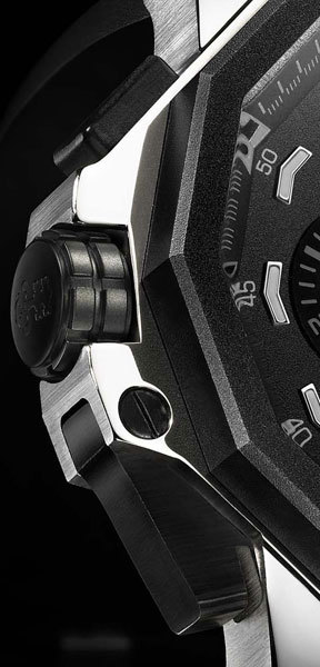 Corum Admiral’s Cup Chronograph 50 LHS : un splendide chrono « gaucher » Corum Admiral’s Cup Chronograph 50 LHS : un splendide chrono « gaucher »