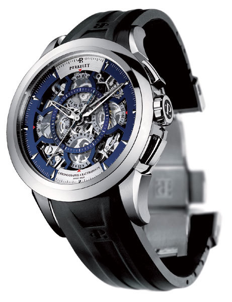 Chronographe à rattrapante de chez Perrelet : deux séries limitées exceptionnelles Chronographe à rattrapante de chez Perrelet : deux séries limitées exceptionnelles