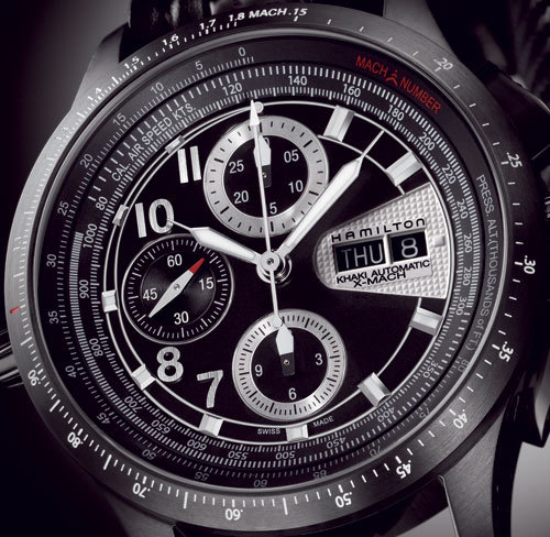 Hamilton Khaki X-Mach : une montre capable de mesurer la vitesse d’un avion par rapport à celle du son Hamilton Khaki X-Mach : une montre capable de mesurer la vitesse d’un avion par rapport à celle du son
