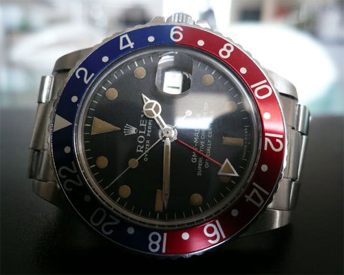 Rolex GMT Master de 1964, un modèle vintage Rolex GMT Master de 1964, un modèle vintage