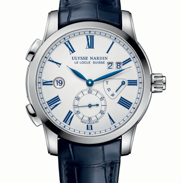 Ulysse Nardin Classic Dual Time Enamel Ulysse Nardin Classic Dual Time Enamel