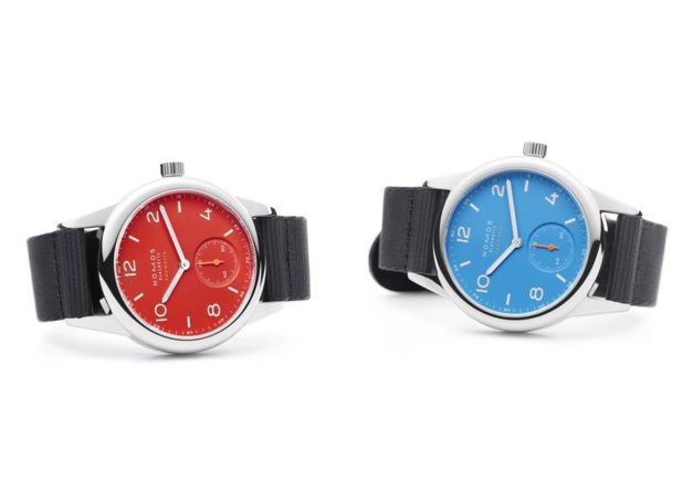 Nomos : une collection Aqua haute en couleur Nomos : une collection Aqua haute en couleur
