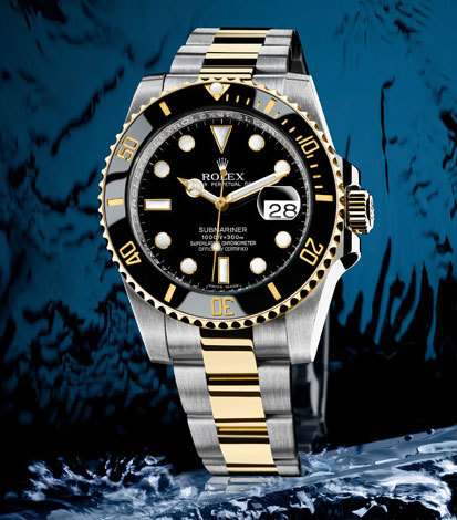 Rolex Submariner Date : une lunette Cerachrom pour les modèles or et acier