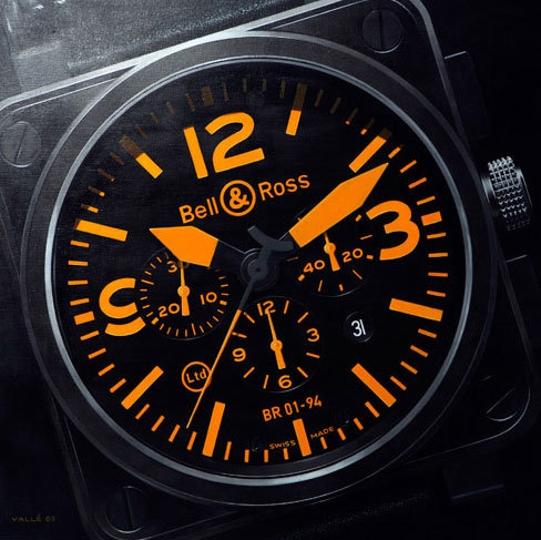 Didier Vallé : un peintre qui aime les montres de luxe et qui les peint… Didier Vallé : un peintre qui aime les montres de luxe et qui les peint…