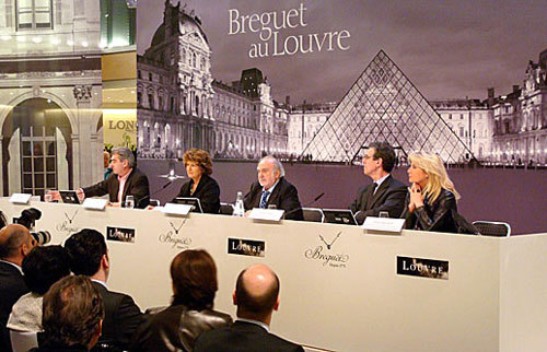 Breguet, mécène du Musée du Louvre Breguet, mécène du Musée du Louvre