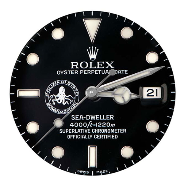 Rolex Sea-Dweller Polizia di Stato : la chasse à la pieuvre est ouverte !