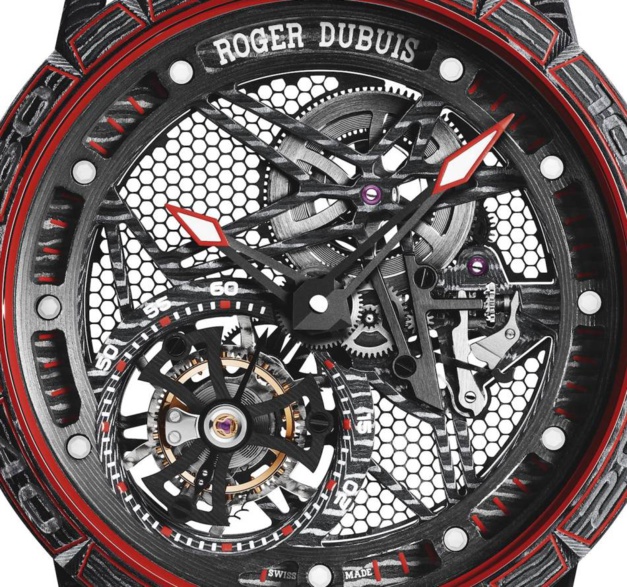 Roger Dubuis Excalibur Spider Carbon Tourbillon Volant Squelette Roger Dubuis Excalibur Spider Carbon Tourbillon Volant Squelette