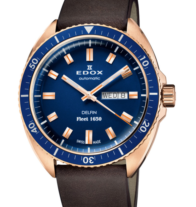Edox Delfin The Original Fleet 1650 : une nouvelle "bronzo" sur le marché