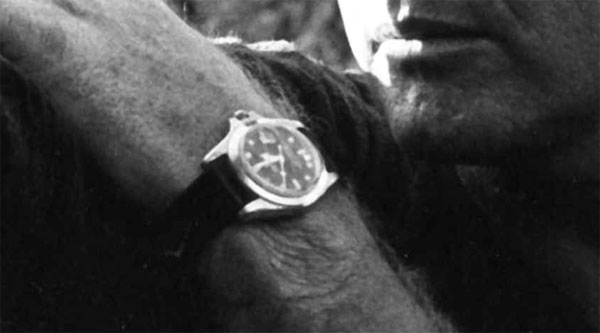 Apocalypse Now : Marlon Brando porte une Rolex GMT Master