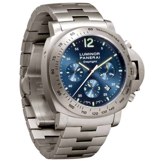 Luminor Chrono Daylight en titane : légère mais solide ! Luminor Chrono Daylight en titane : légère mais solide !