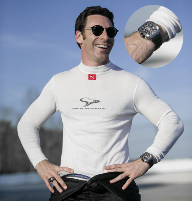 Simon Pagenaud : nouveau partenaire Richard Mille Simon Pagenaud : nouveau partenaire Richard Mille