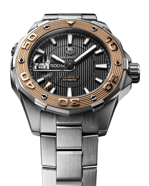 TAG Heuer Aquaracer 500M : une montre inspirée par l’univers de la plongée professionnelle