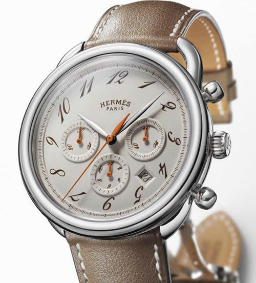 Hermès Arceau chrono Alezan