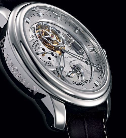 Première mondiale pour Blancpain : le carrousel volant une minute Première mondiale pour Blancpain : le carrousel volant une minute
