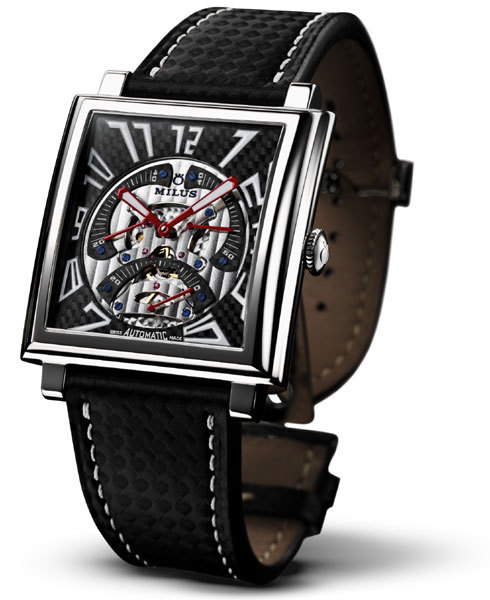 Milus Herios TriRetrograde Seconds Skeleton