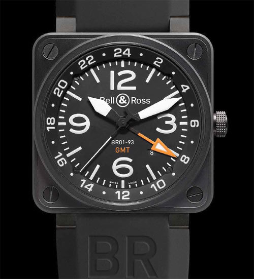 Instrument BR01-93 24H GMT : la Bell & Ross des voyageurs Instrument BR01-93 24H GMT : la Bell & Ross des voyageurs