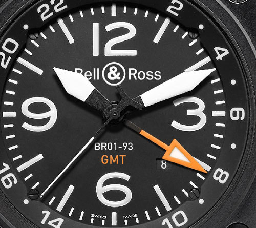 Instrument BR01-93 24H GMT : la Bell & Ross des voyageurs Instrument BR01-93 24H GMT : la Bell & Ross des voyageurs