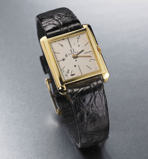 L'Omega extraplate en or de JFK