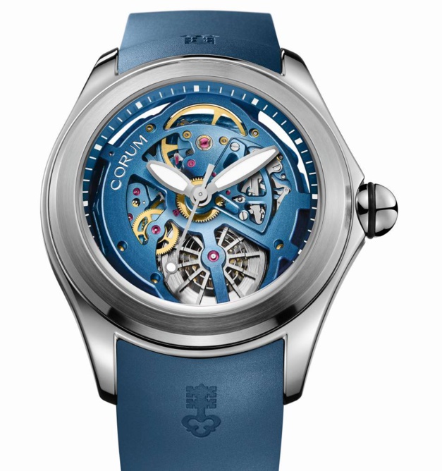 Corum Bubble : une "squelette" haute en couleur Corum Bubble : une "squelette" haute en couleur