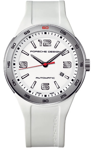 Porsche Design Flat Six P’6310 : une monter acier toute de blanc vêtue… Porsche Design Flat Six P’6310 : une monter acier toute de blanc vêtue…
