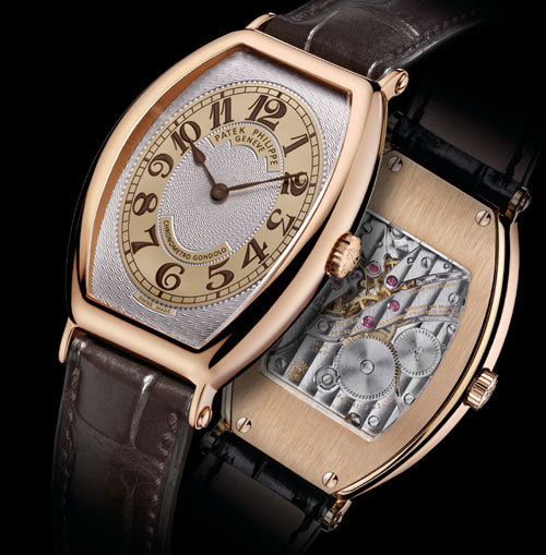 Chronometro Gondolo Patek Philippe: de l’or rose pour un modèle d’inspiration Art deco