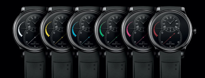 Jaquet Droz : des montres en céramique noire qui en voient de toutes les couleurs… Jaquet Droz : des montres en céramique noire qui en voient de toutes les couleurs…
