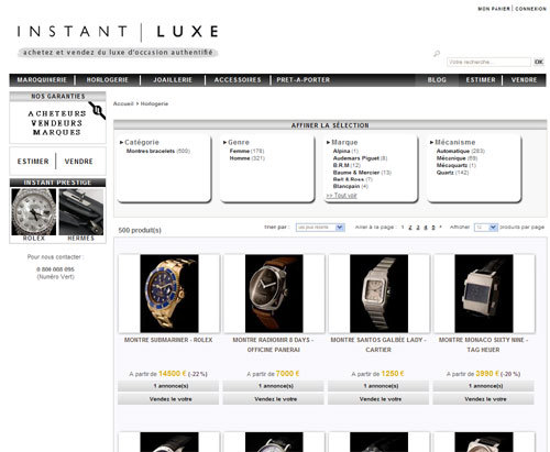 Instantluxe.com : un site d’achat-vente d’article de luxe d’occasion garantissant l’authenticité des produits
