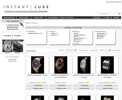 Instantluxe.com : un site d’achat-vente d’article de luxe d’occasion garantissant l’authenticité des produits Instantluxe.com : un site d’achat-vente d’article de luxe d’occasion garantissant l’authenticité des produits