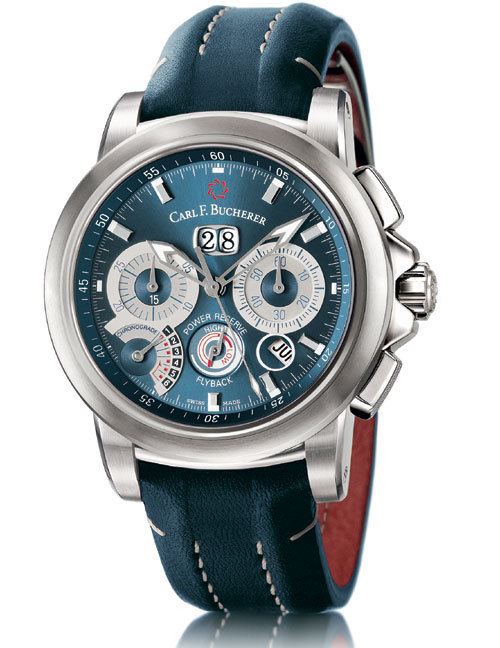 Carl F. Bucherer Patravi Blue Wave : la vie en bleu