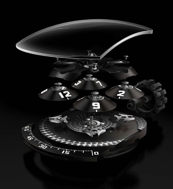 Urwerk UR103T : attention OVNI horloger en or massif : une très belle réussite ! Urwerk UR103T : attention OVNI horloger en or massif : une très belle réussite !