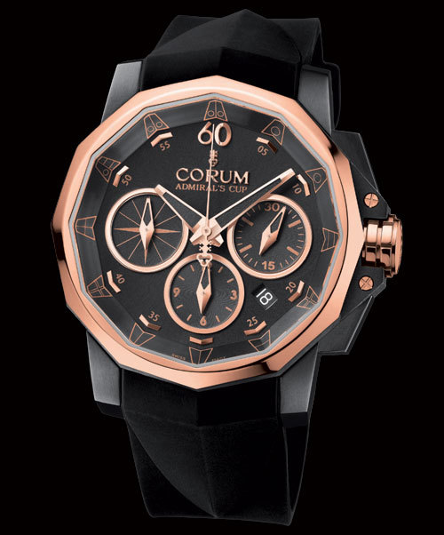 Corum Admiral’s Cup Challenge 44 Black & Gold Corum Admiral’s Cup Challenge 44 Black & Gold