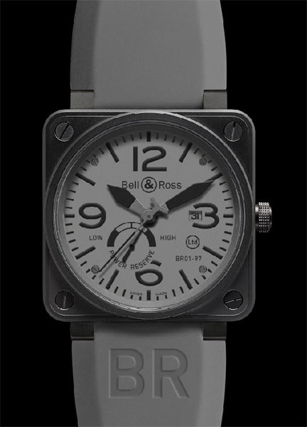 Bell & Ross Instrument BR 01-96 et 97 Commando : discrète mais lisible Bell & Ross Instrument BR 01-96 et 97 Commando : discrète mais lisible