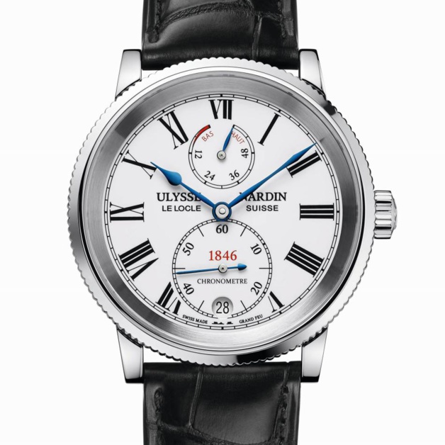 Ulysse Nardin Marine 1846 : un chronomètre manuf' à moins de 10.000 euros Ulysse Nardin Marine 1846 : un chronomètre manuf' à moins de 10.000 euros