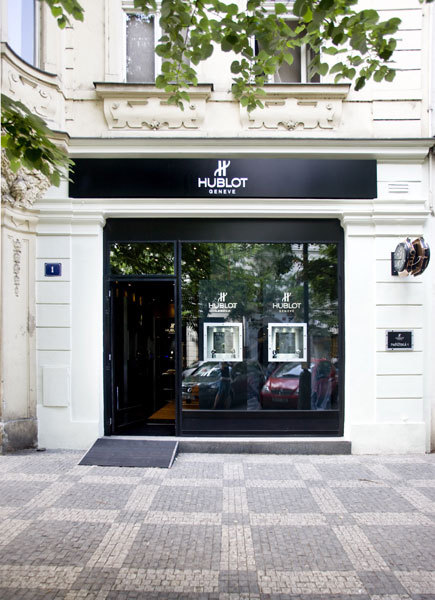 Hublot ouvre une boutique à Prague