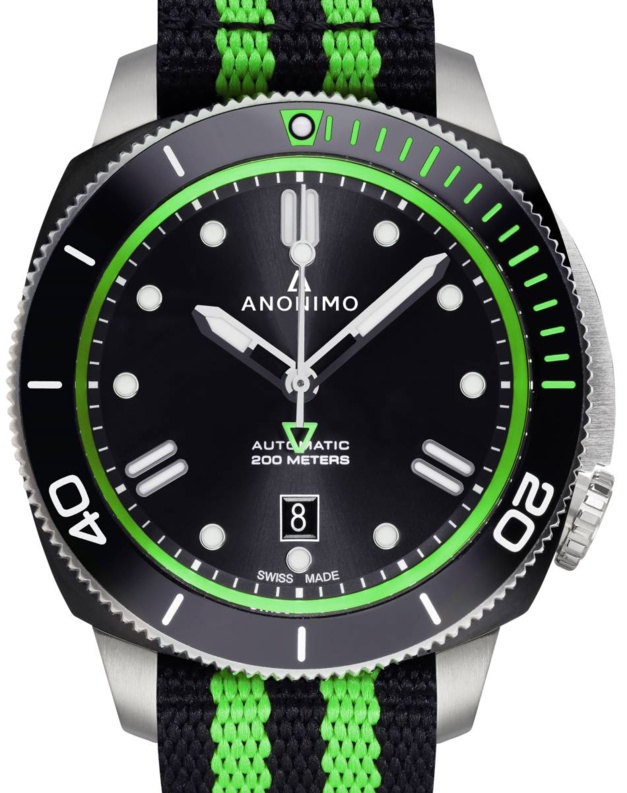 Anonimo : de la couleur et de la céramique pour la Nautilo Anonimo : de la couleur et de la céramique pour la Nautilo