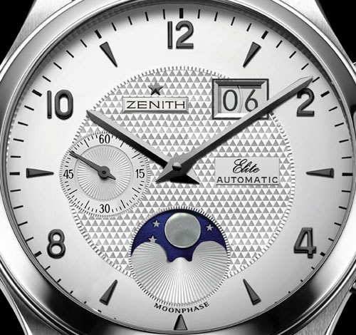 Zenith Grande Date et Phases de Lune : les années 50 à l’honneur Zenith Grande Date et Phases de Lune : les années 50 à l’honneur