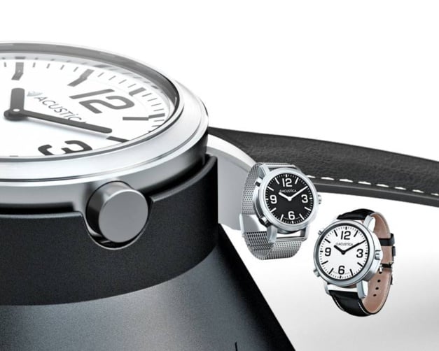 Acustica : la première montre suisse pour aveugles Acustica : la première montre suisse pour aveugles
