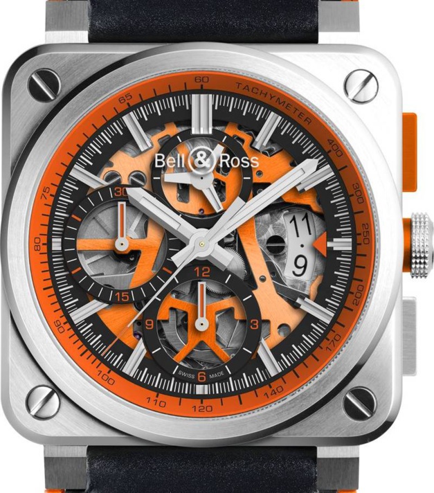 Bell & Ross BR 03-94 GT Orange : série limitée à 500 ex. Bell & Ross BR 03-94 GT Orange : série limitée à 500 ex.