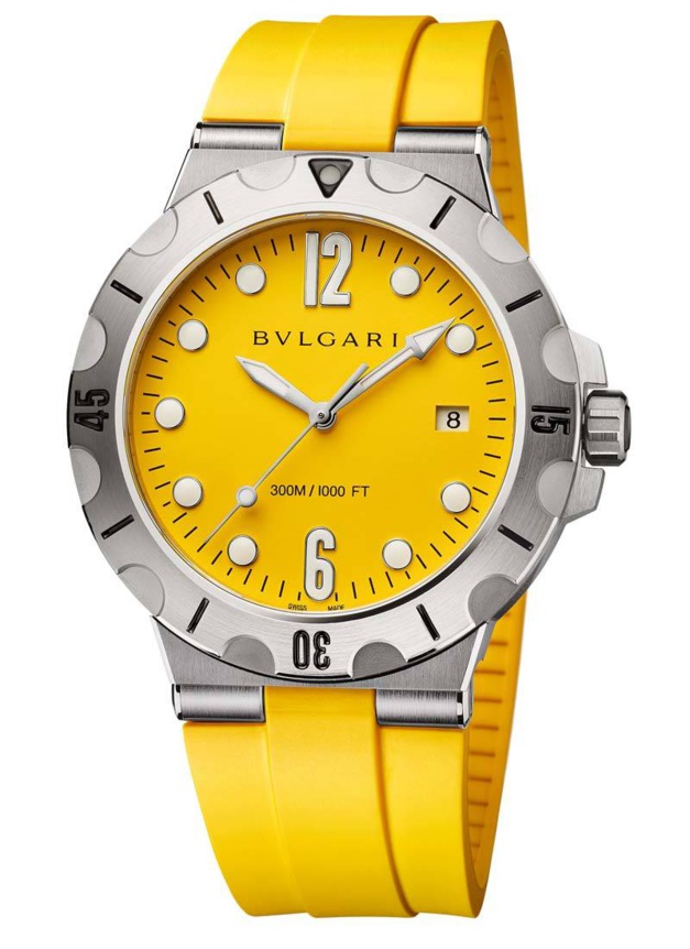 Bulgari Diagono Scuba : pétillantes de fraicheur pour l'été 2017 Bulgari Diagono Scuba : pétillantes de fraicheur pour l'été 2017